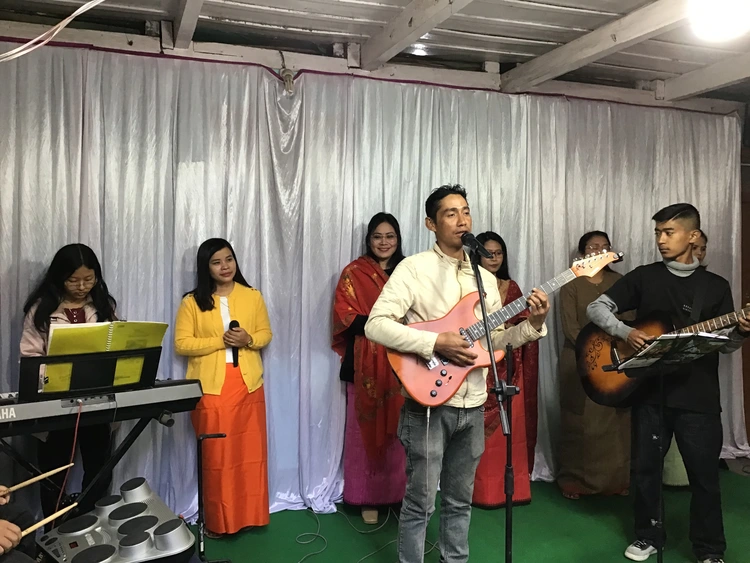 Praise and worship time